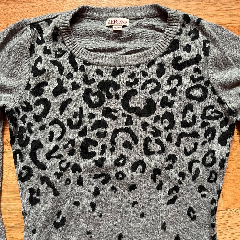 Leopard sweater - Picture 2 of 4